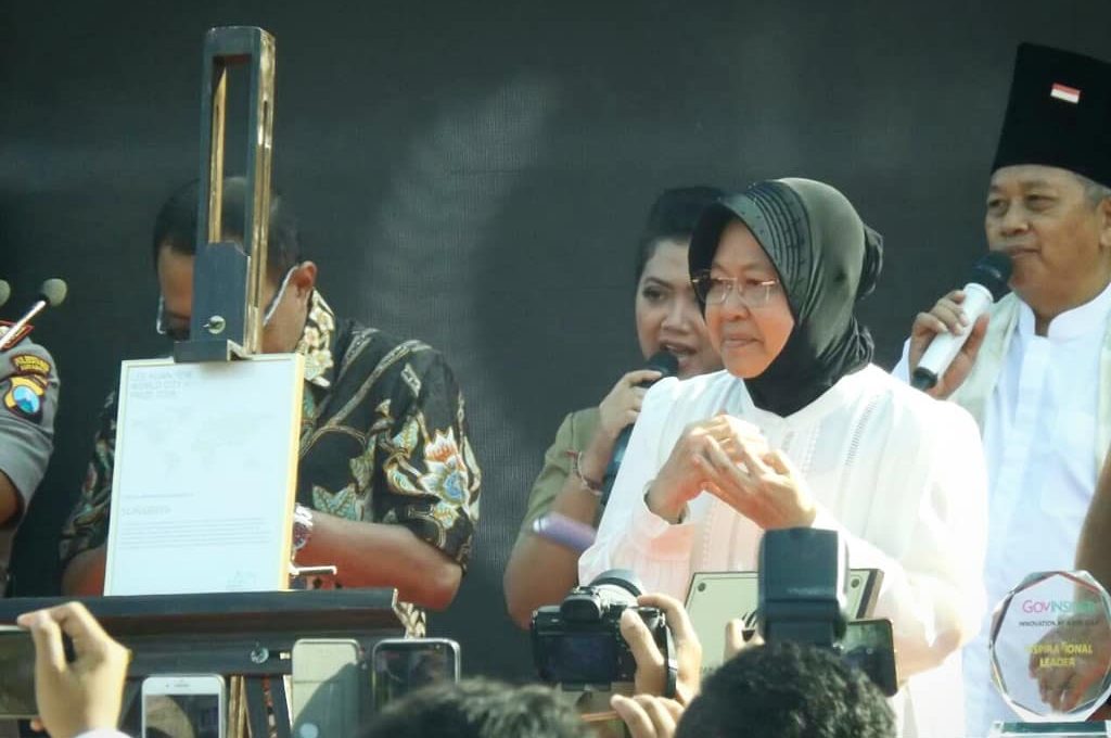 Dukungan Warga Antar Surabaya Raih Lee Kuan Yew World City Prize