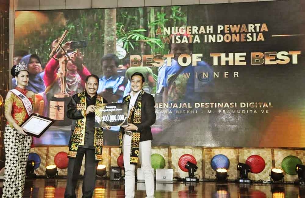 Ini Dia, Pemenang Anugerah Pewarta Wisata Indonesia 2018
