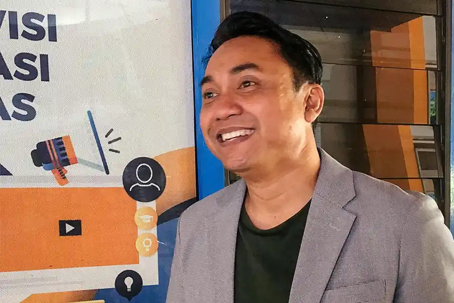 Jokhanan Kristiyono, pemerhati komunikasi politik dari Stikosa AWS